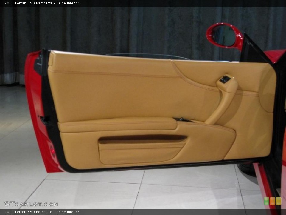 Beige Interior Door Panel for the 2001 Ferrari 550 Barchetta #33329892