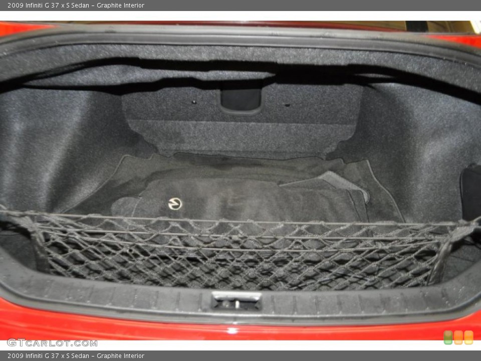 Graphite Interior Trunk for the 2009 Infiniti G 37 x S Sedan #33371409