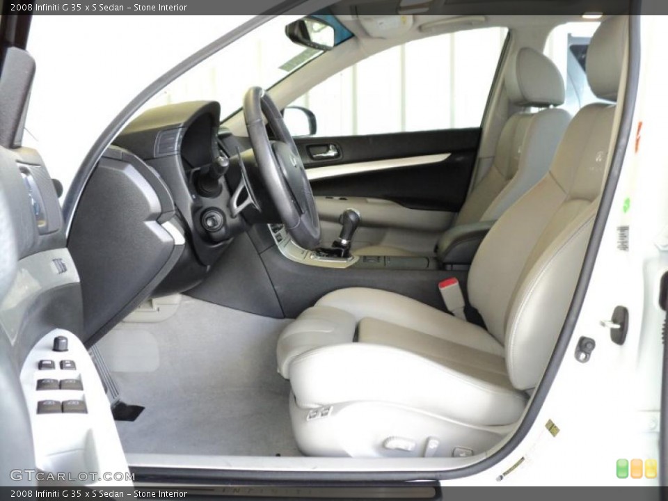 Stone Interior Photo for the 2008 Infiniti G 35 x S Sedan #33378154