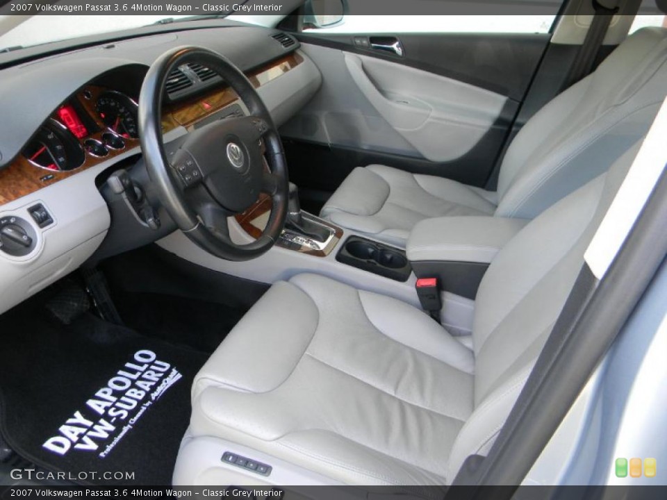 Classic Grey Interior Photo for the 2007 Volkswagen Passat 3.6 4Motion Wagon #33410653
