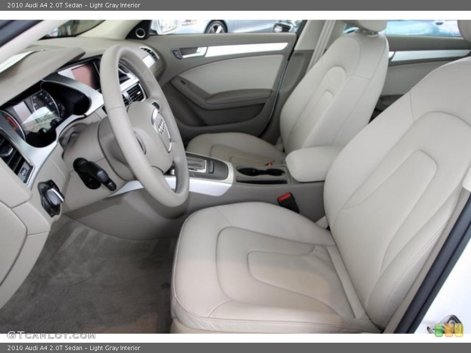 Light Gray Interior Photo for the 2010 Audi A4 2.0T Sedan #33414145