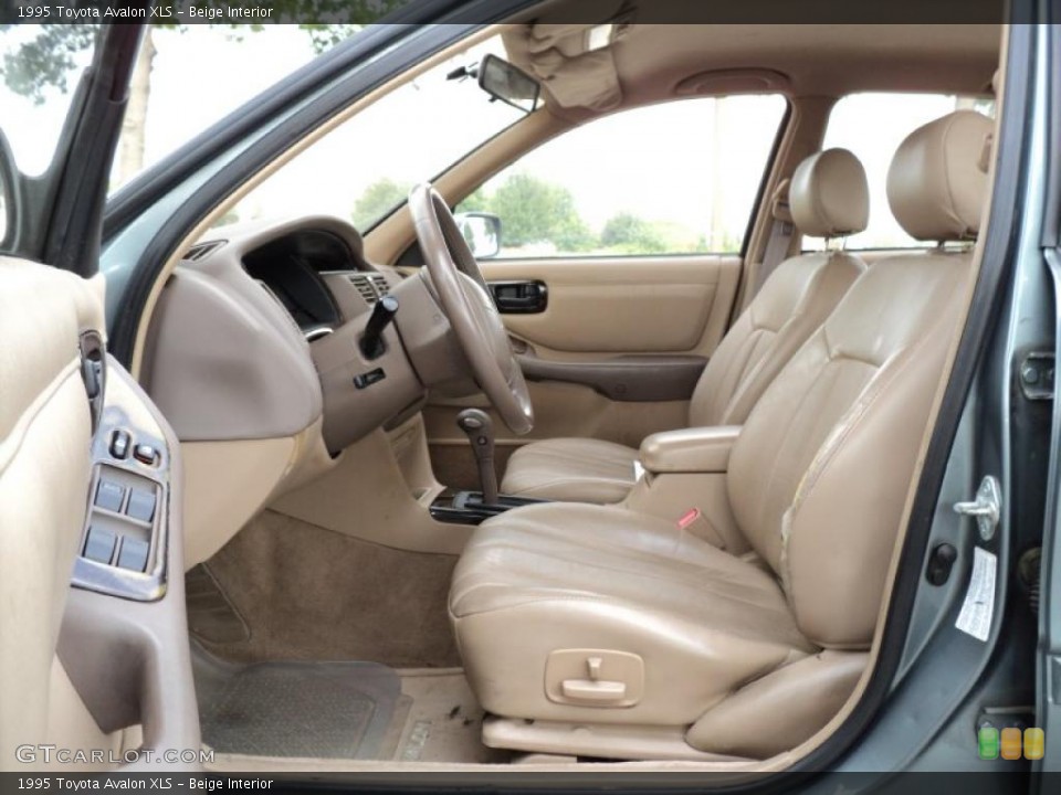 Beige Interior Front Seat for the 1995 Toyota Avalon XLS #33633863