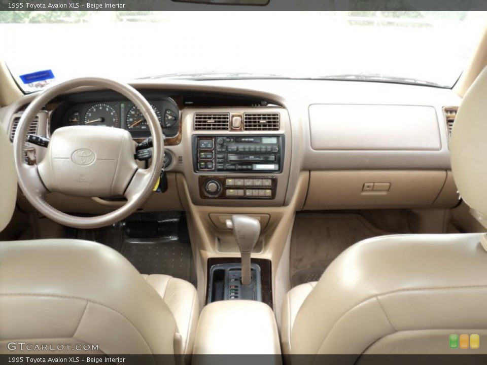 Beige Interior Dashboard for the 1995 Toyota Avalon XLS #33633919