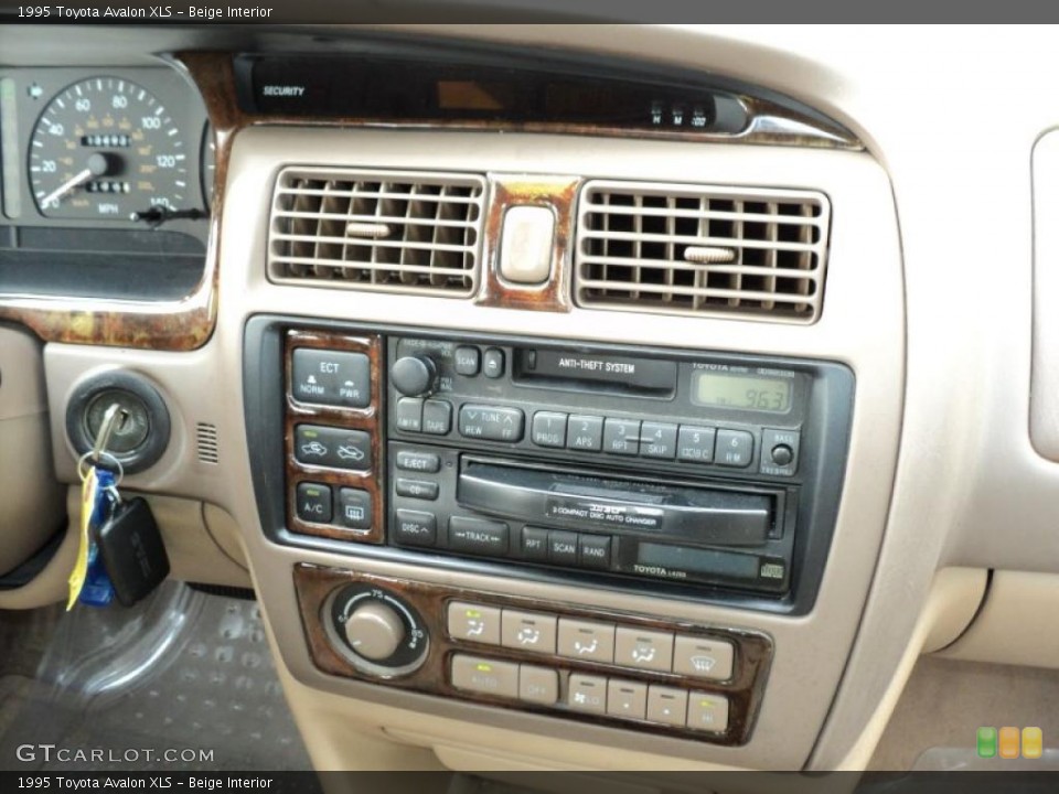 Beige Interior Controls for the 1995 Toyota Avalon XLS #33633943