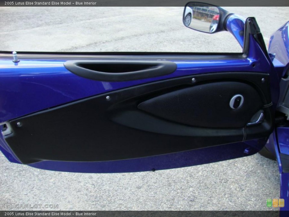 Blue Interior Door Panel for the 2005 Lotus Elise  #33828162