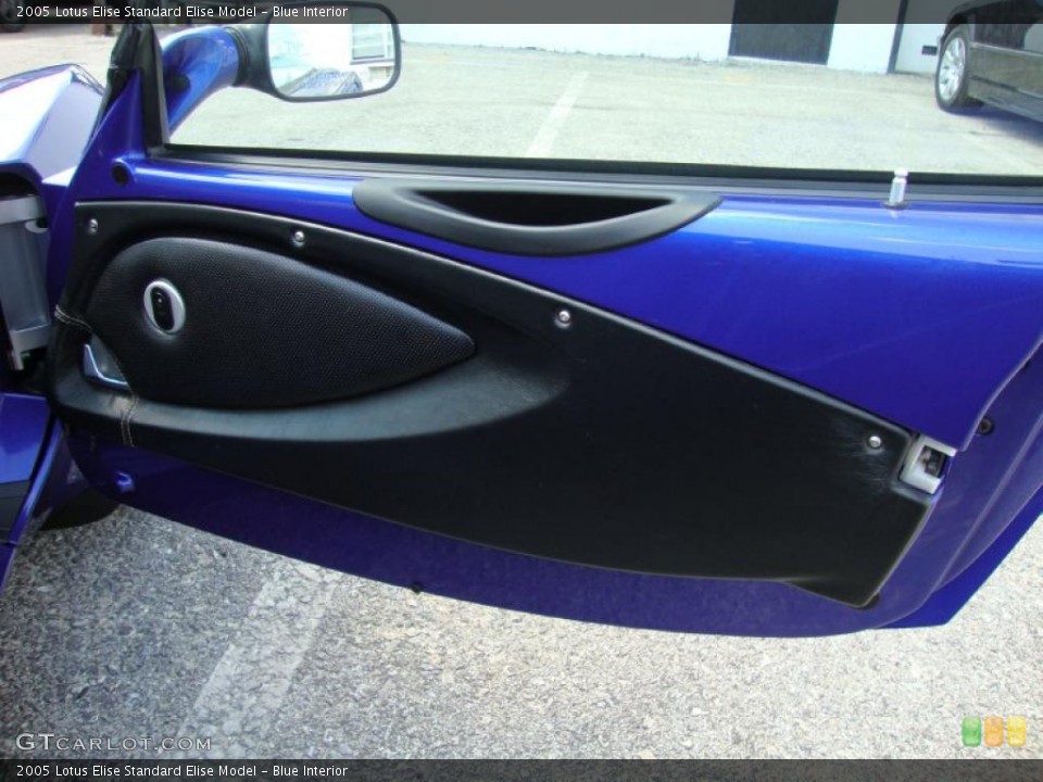 Blue Interior Door Panel for the 2005 Lotus Elise  #33828270