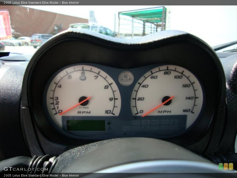 Blue Interior Gauges for the 2005 Lotus Elise  #33828586