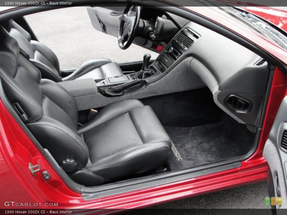 Black Interior Photo for the 1990 Nissan 300ZX GS #33974076