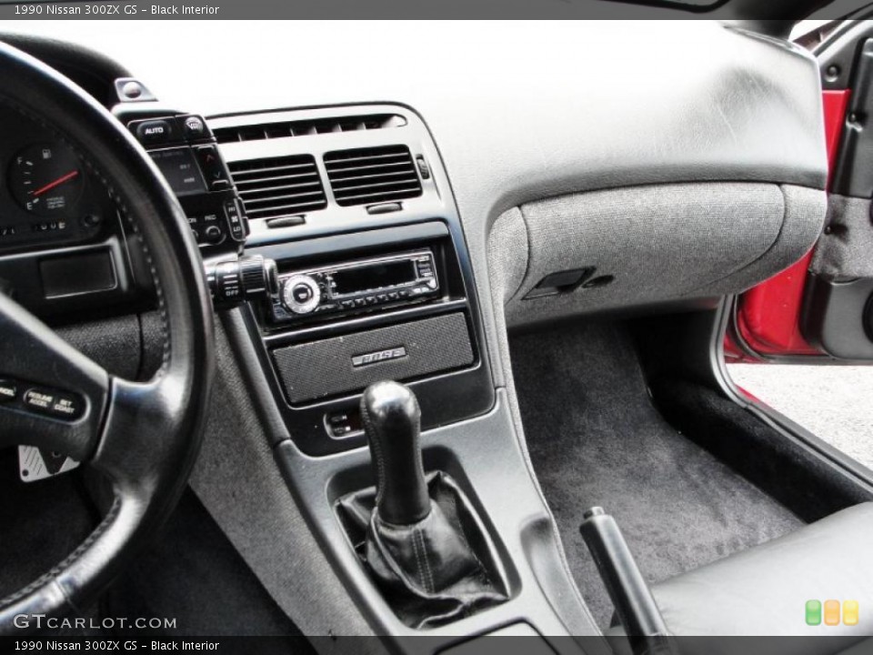 Black Interior Dashboard for the 1990 Nissan 300ZX GS #33974172