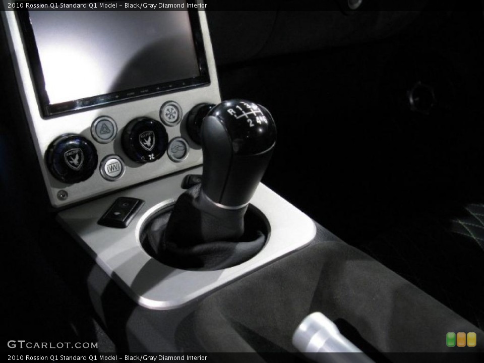 Black/Gray Diamond Interior Transmission for the 2010 Rossion Q1  #33987788