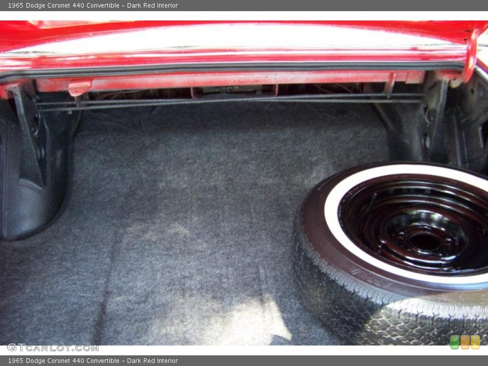 Dark Red 1965 Dodge Coronet Interiors