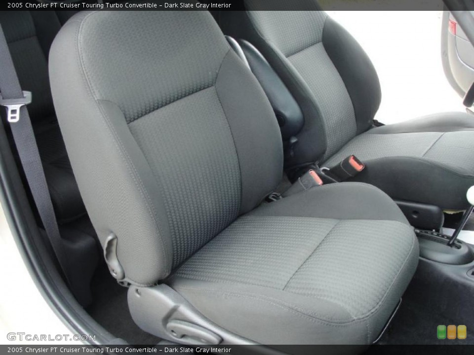 Dark Slate Gray Interior Photo for the 2005 Chrysler PT Cruiser Touring Turbo Convertible #34231527
