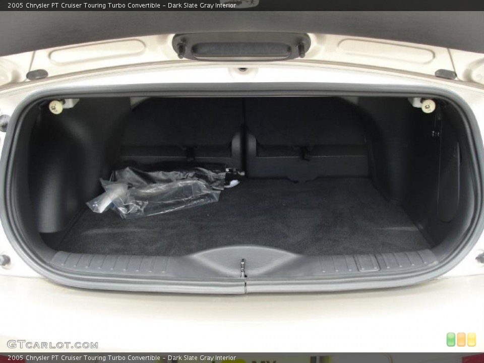 Dark Slate Gray Interior Trunk for the 2005 Chrysler PT Cruiser Touring Turbo Convertible #34231559