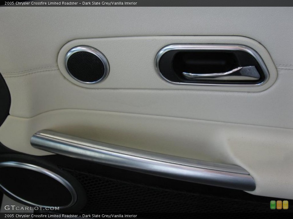 Dark Slate Grey/Vanilla Interior Door Panel for the 2005 Chrysler Crossfire Limited Roadster #34337630