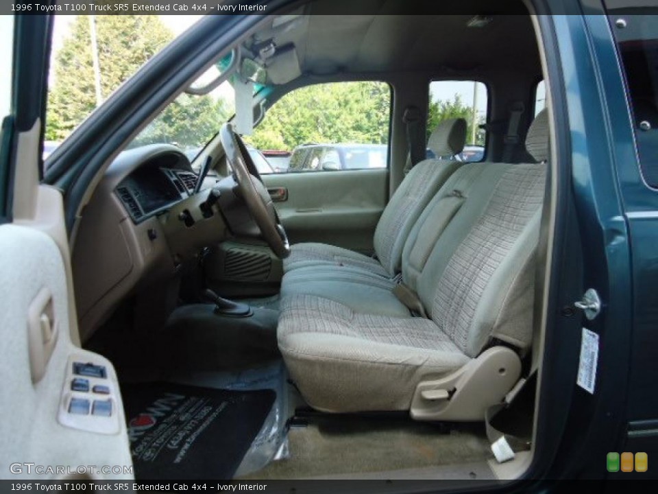 Ivory Interior Photo for the 1996 Toyota T100 Truck SR5 Extended Cab 4x4 #34385437