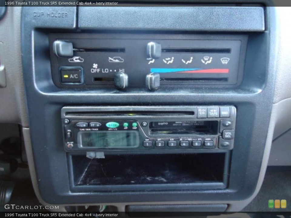 Ivory Interior Controls for the 1996 Toyota T100 Truck SR5 Extended Cab 4x4 #34385473