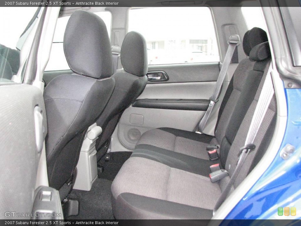 Anthracite Black Interior Photo for the 2007 Subaru Forester 2.5 XT Sports #3440021