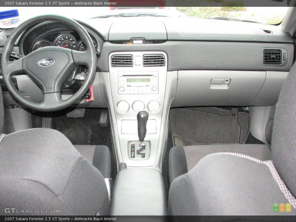 Anthracite Black Interior Dashboard for the 2007 Subaru Forester 2.5 XT Sports #3440026