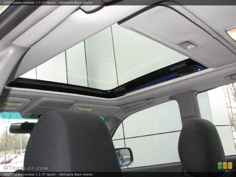 Anthracite Black Interior Sunroof for the 2007 Subaru Forester 2.5 XT Sports #3440056