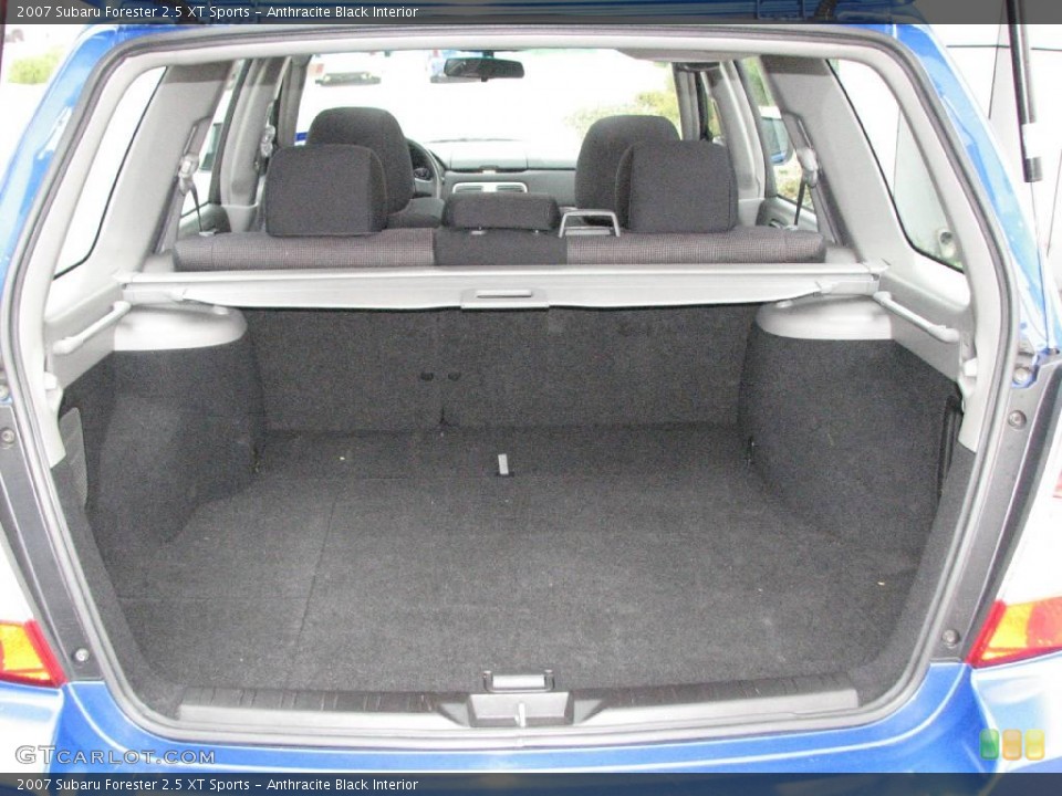Anthracite Black Interior Trunk for the 2007 Subaru Forester 2.5 XT Sports #3440086