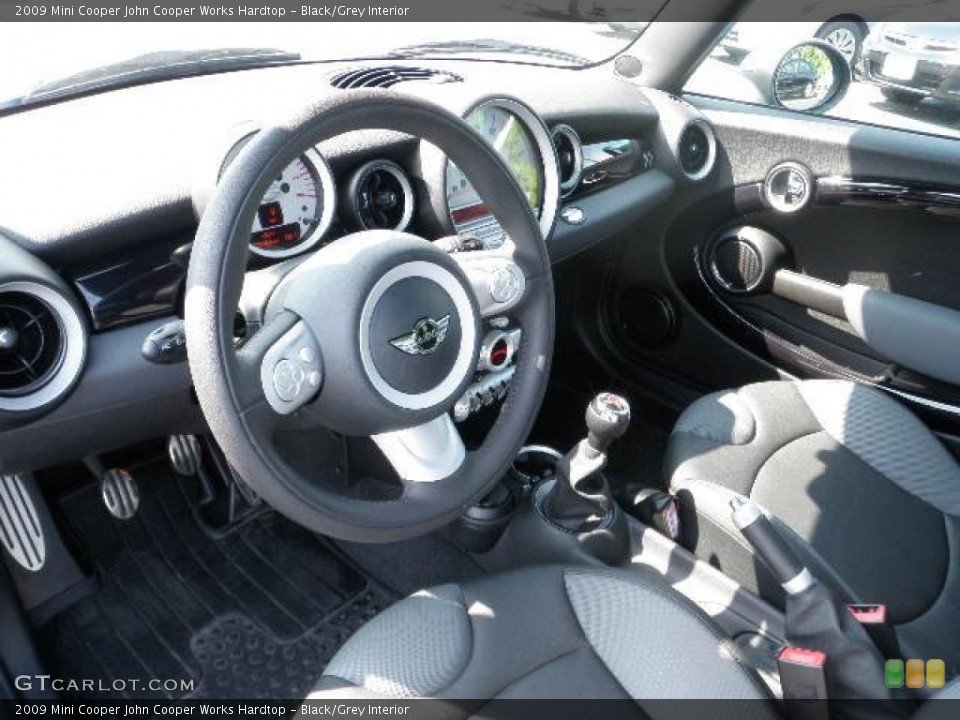 Black/Grey Interior Photo for the 2009 Mini Cooper John Cooper Works Hardtop #34468725