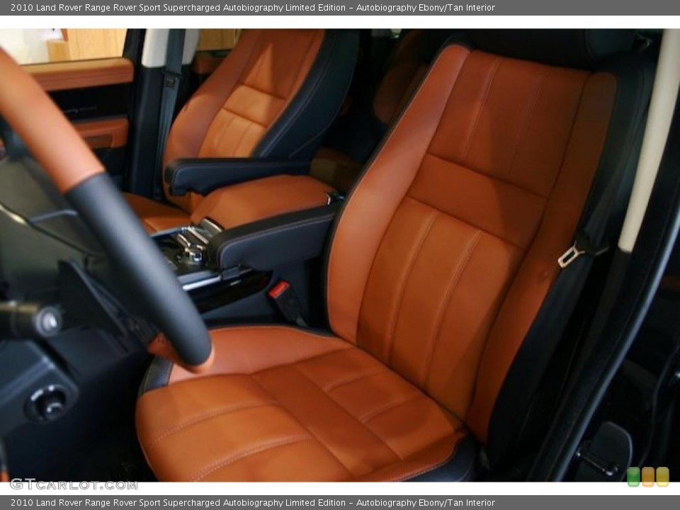 Autobiography Ebony/Tan Interior Photo for the 2010 Land Rover Range Rover Sport Supercharged Autobiography Limited Edition #34484669