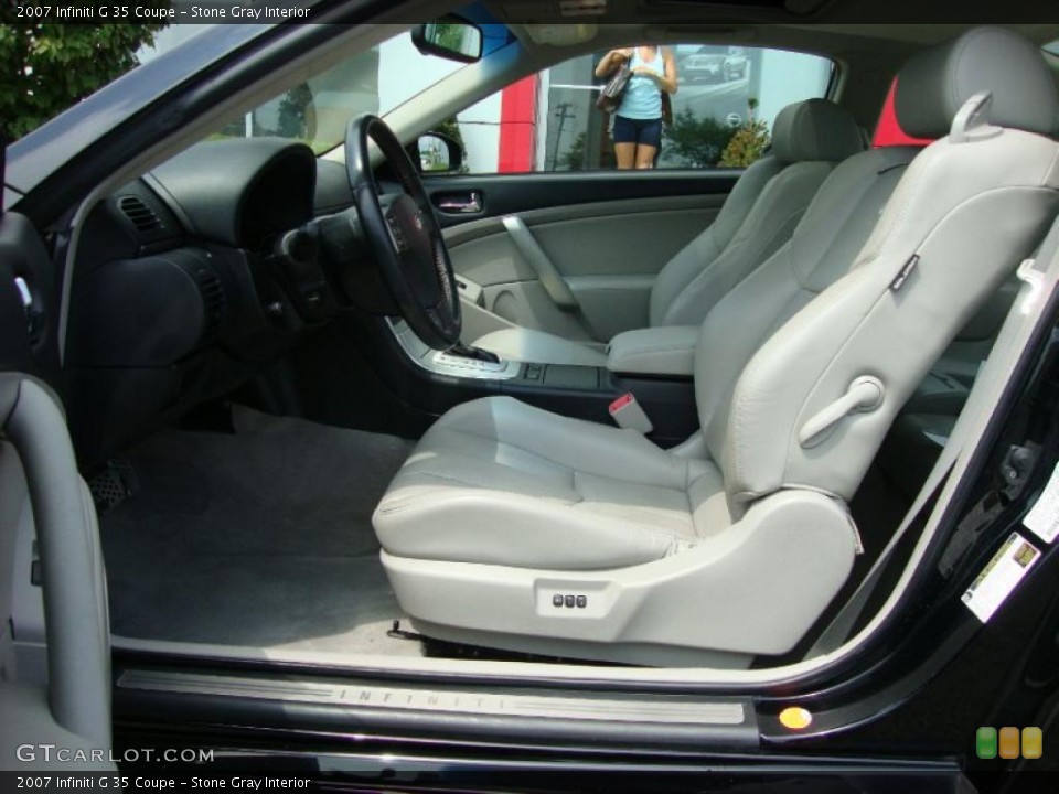Stone Gray Interior Photo for the 2007 Infiniti G 35 Coupe #34510359