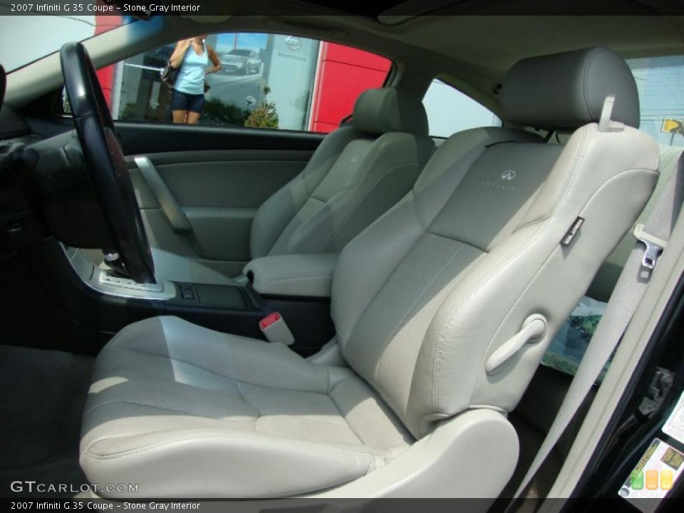 Stone Gray Interior Photo for the 2007 Infiniti G 35 Coupe #34510367