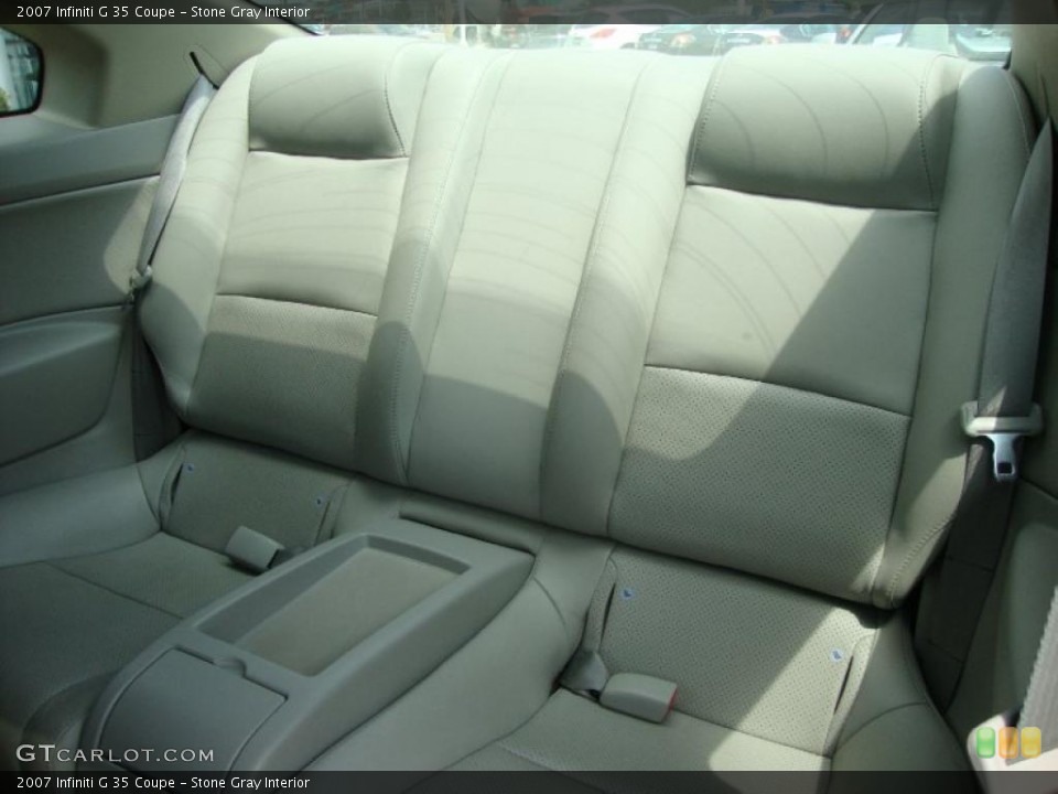 Stone Gray Interior Photo for the 2007 Infiniti G 35 Coupe #34510375