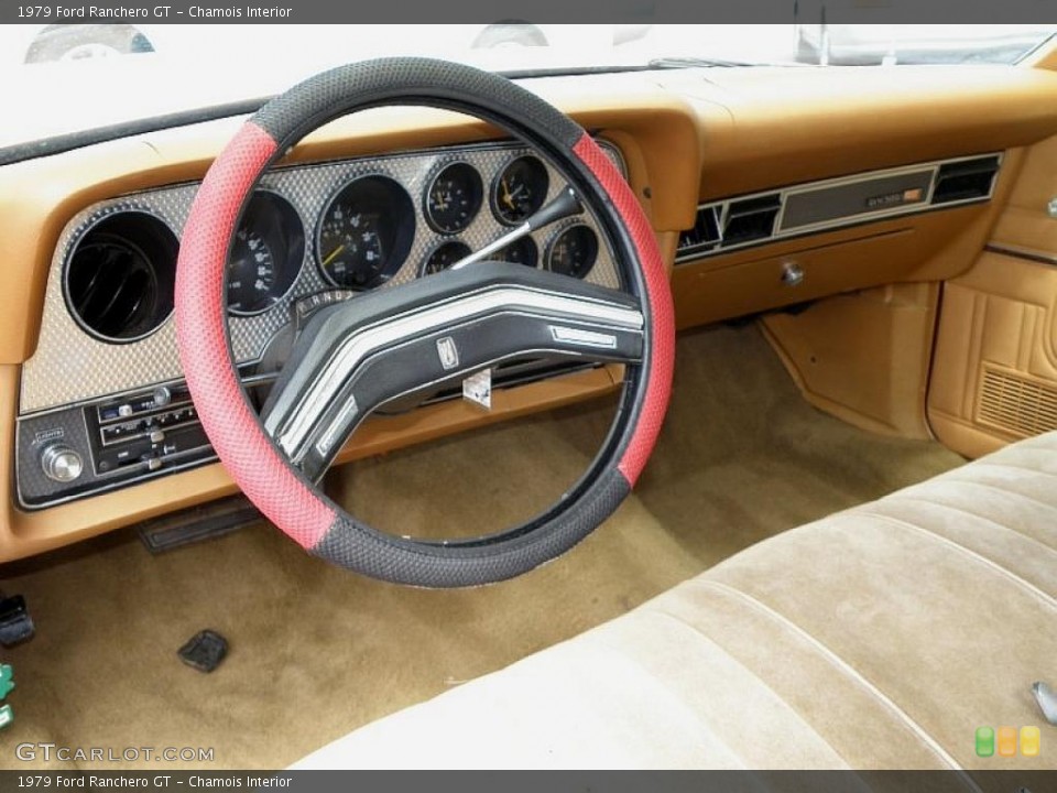 Chamois Interior Dashboard for the 1979 Ford Ranchero GT #34570359
