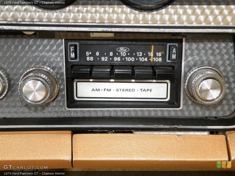 Chamois Interior Audio System for the 1979 Ford Ranchero GT #34570390