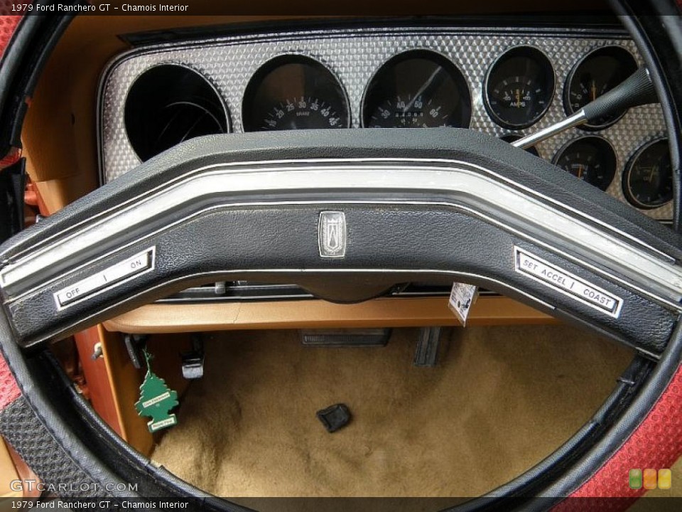 Chamois Interior Gauges for the 1979 Ford Ranchero GT #34570442