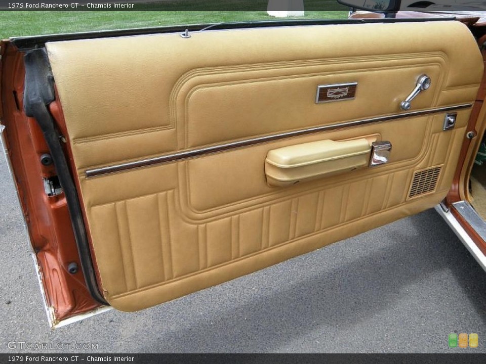 Chamois Interior Door Panel for the 1979 Ford Ranchero GT #34570478