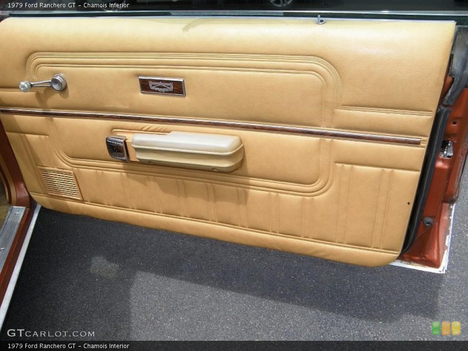 Chamois Interior Door Panel for the 1979 Ford Ranchero GT #34570518