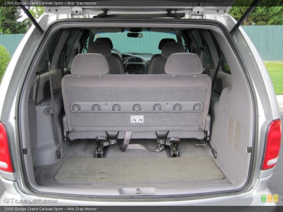 Mist Gray Interior Trunk for the 2000 Dodge Grand Caravan Sport #34572770