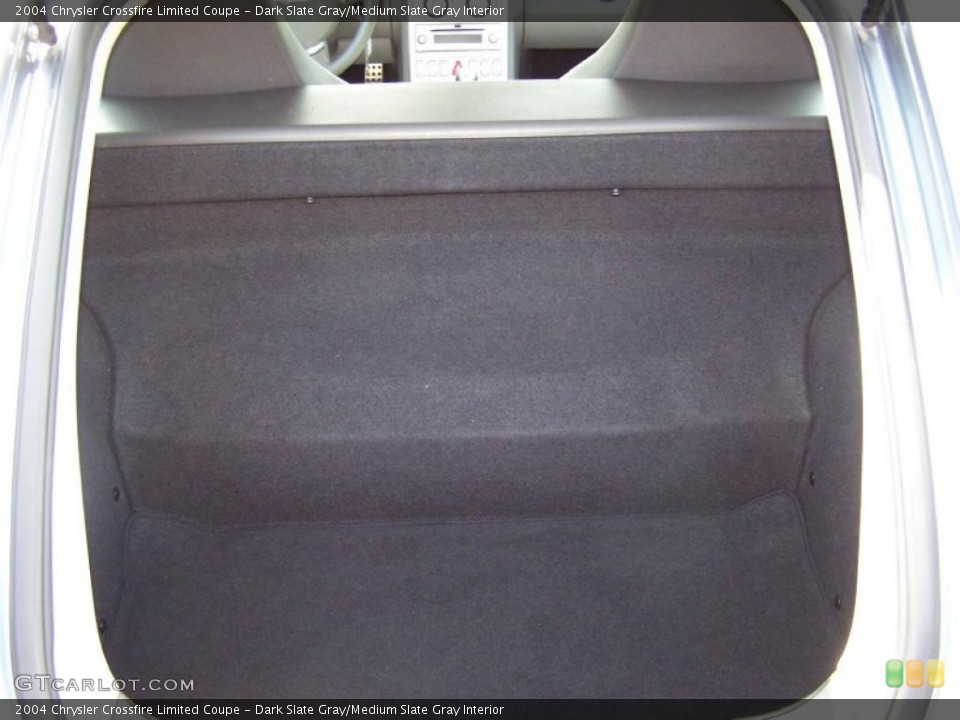 Dark Slate Gray/Medium Slate Gray Interior Trunk for the 2004 Chrysler Crossfire Limited Coupe #34647544