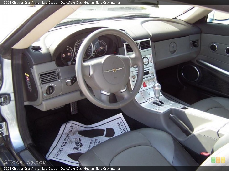 Dark Slate Gray/Medium Slate Gray Interior Photo for the 2004 Chrysler Crossfire Limited Coupe #34647644