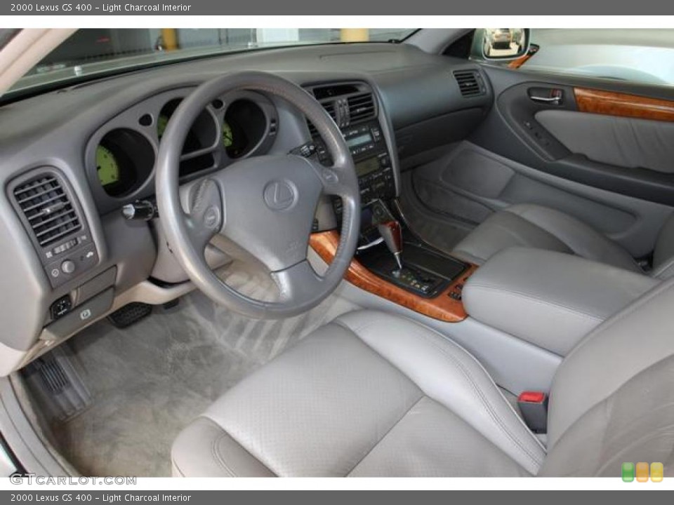 Light Charcoal 2000 Lexus GS Interiors