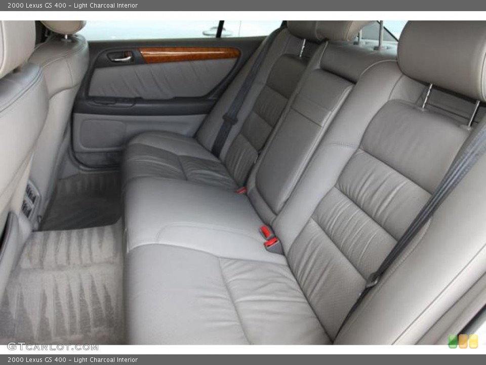 Light Charcoal Interior Rear Seat for the 2000 Lexus GS 400 #34664218