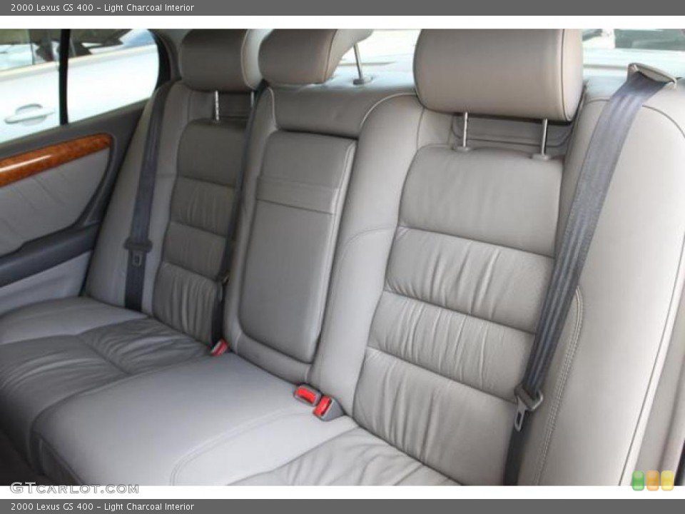 Light Charcoal Interior Rear Seat for the 2000 Lexus GS 400 #34664406