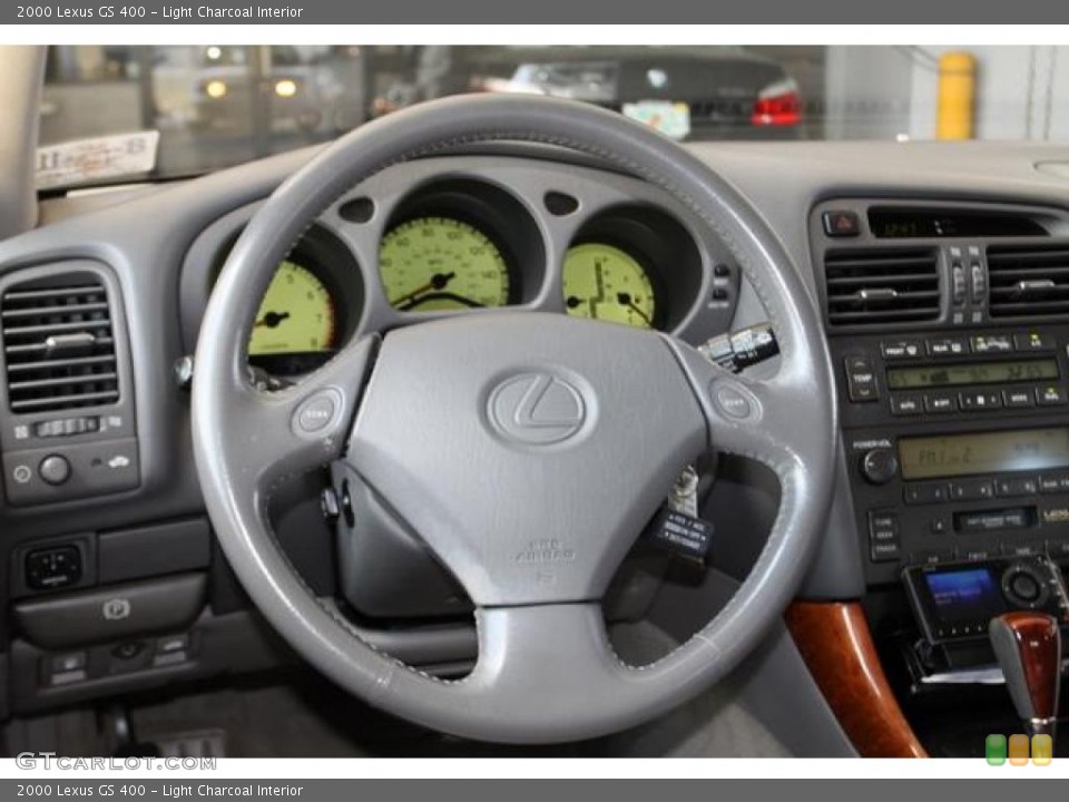 Light Charcoal Interior Steering Wheel for the 2000 Lexus GS 400 #34664454