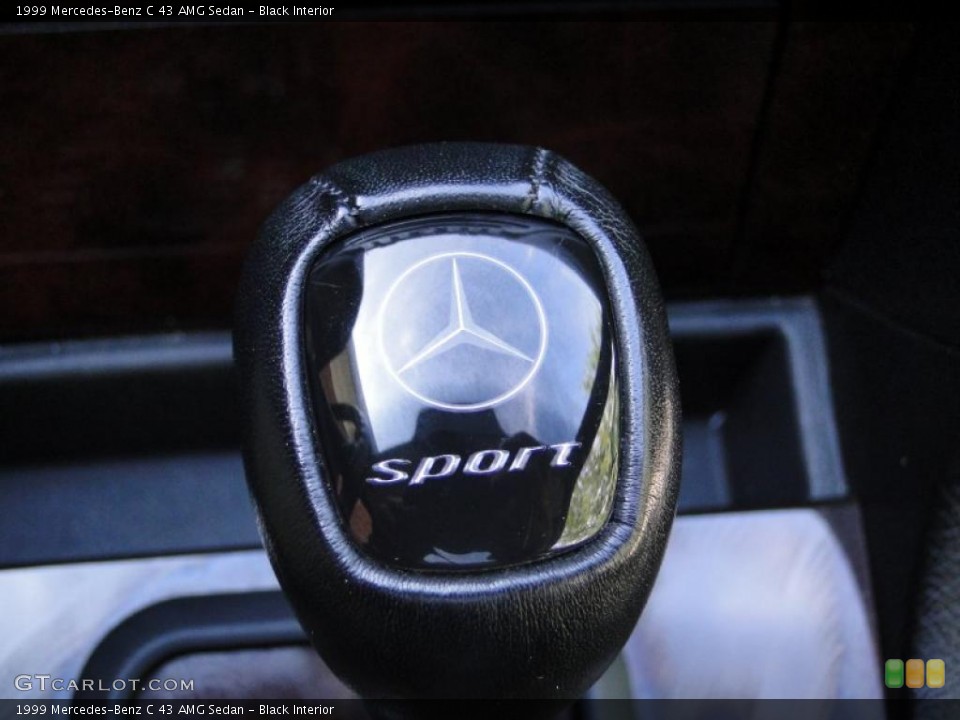 Black Interior Transmission for the 1999 Mercedes-Benz C 43 AMG Sedan #34793073