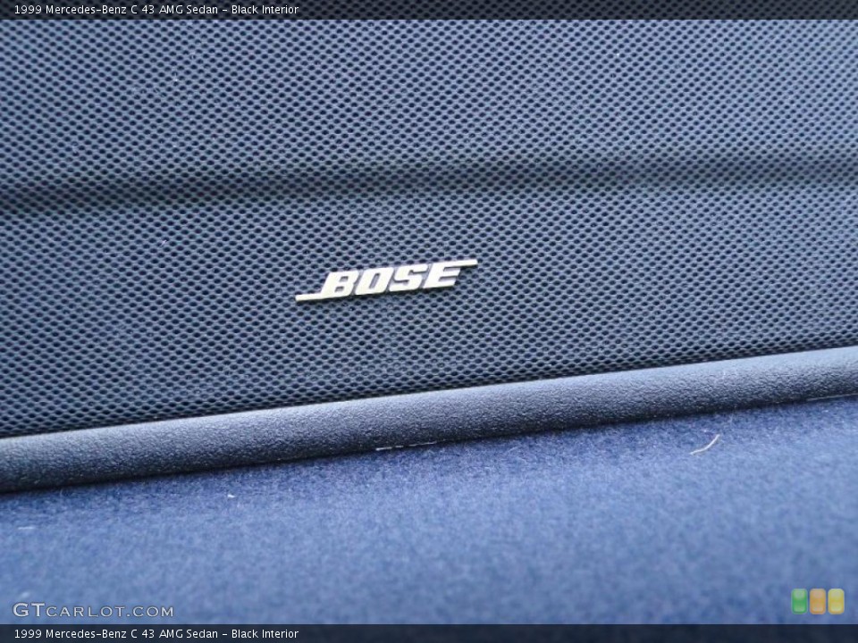 Black Interior Audio System for the 1999 Mercedes-Benz C 43 AMG Sedan #34793181