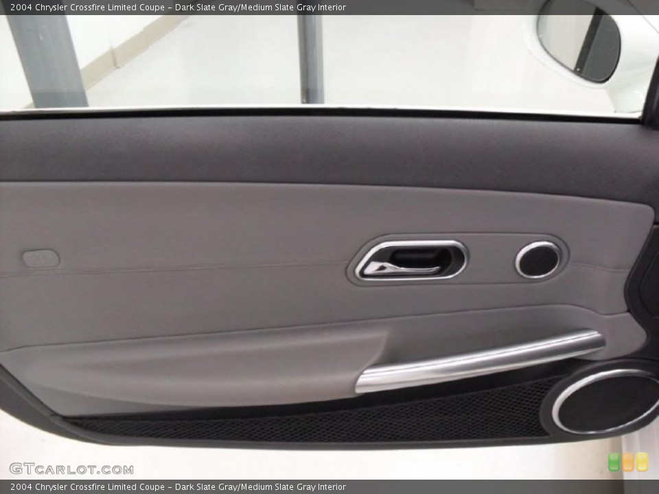 Dark Slate Gray/Medium Slate Gray Interior Door Panel for the 2004 Chrysler Crossfire Limited Coupe #34871877