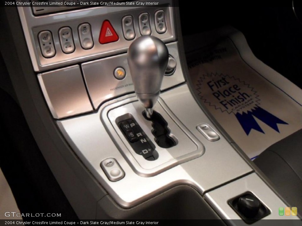 Dark Slate Gray/Medium Slate Gray Interior Transmission for the 2004 Chrysler Crossfire Limited Coupe #34871893