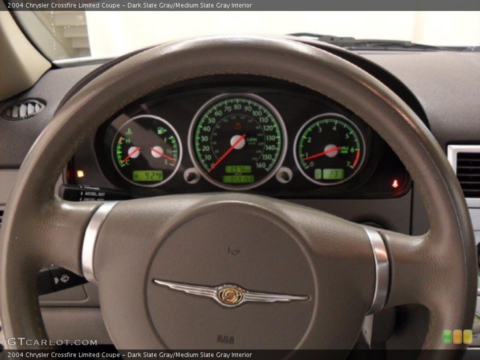 Dark Slate Gray/Medium Slate Gray Interior Gauges for the 2004 Chrysler Crossfire Limited Coupe #34871953
