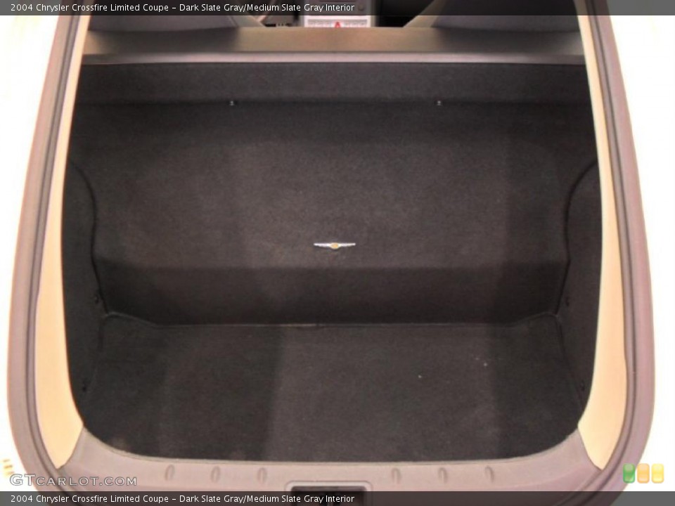 Dark Slate Gray/Medium Slate Gray Interior Trunk for the 2004 Chrysler Crossfire Limited Coupe #34871969
