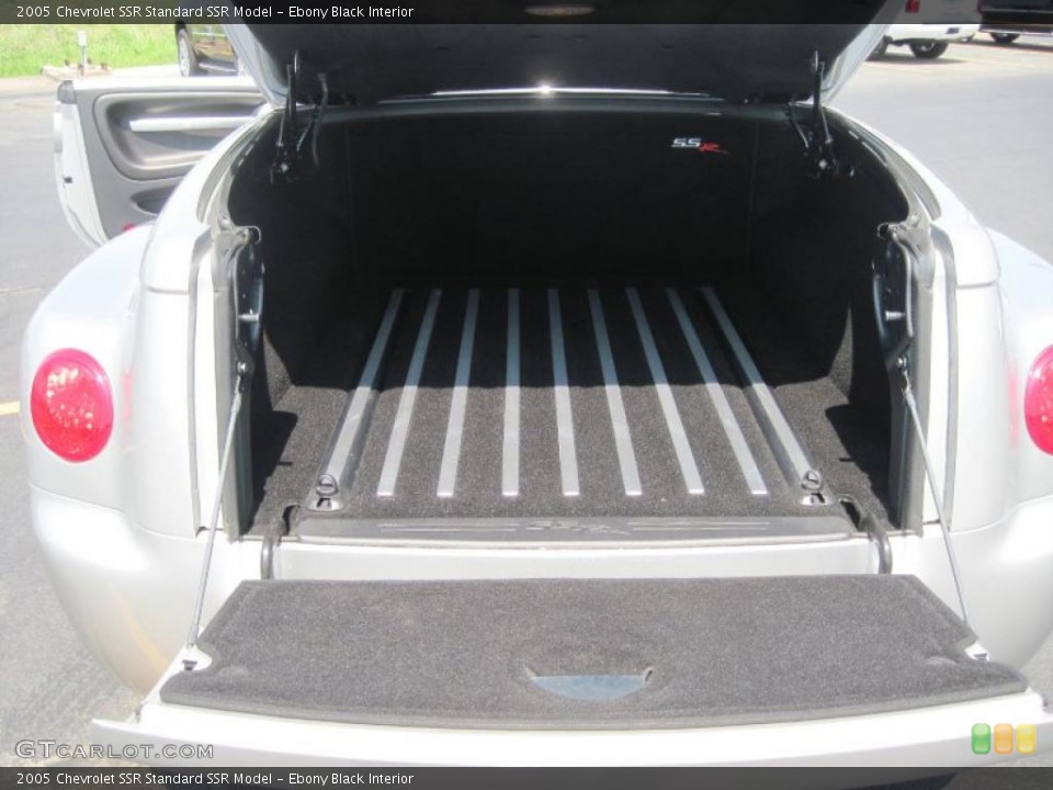 Ebony Black Interior Trunk for the 2005 Chevrolet SSR  #34887153
