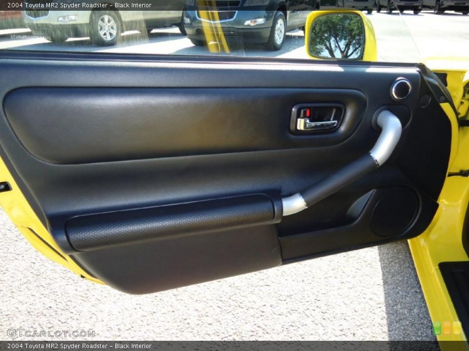 Black Interior Door Panel for the 2004 Toyota MR2 Spyder Roadster #34890658
