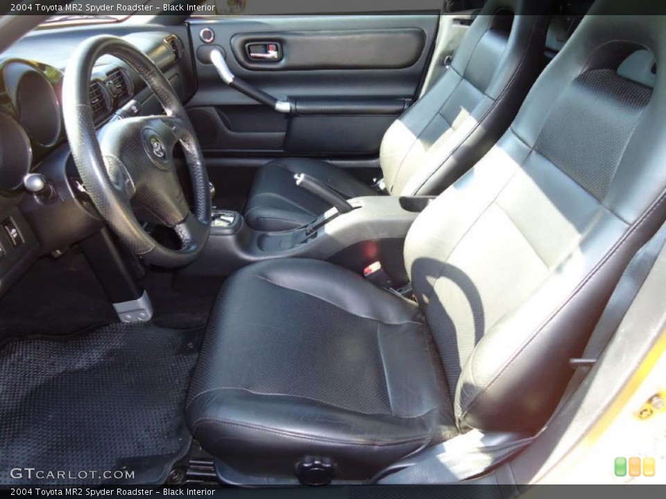 Black Interior Photo for the 2004 Toyota MR2 Spyder Roadster #34890678